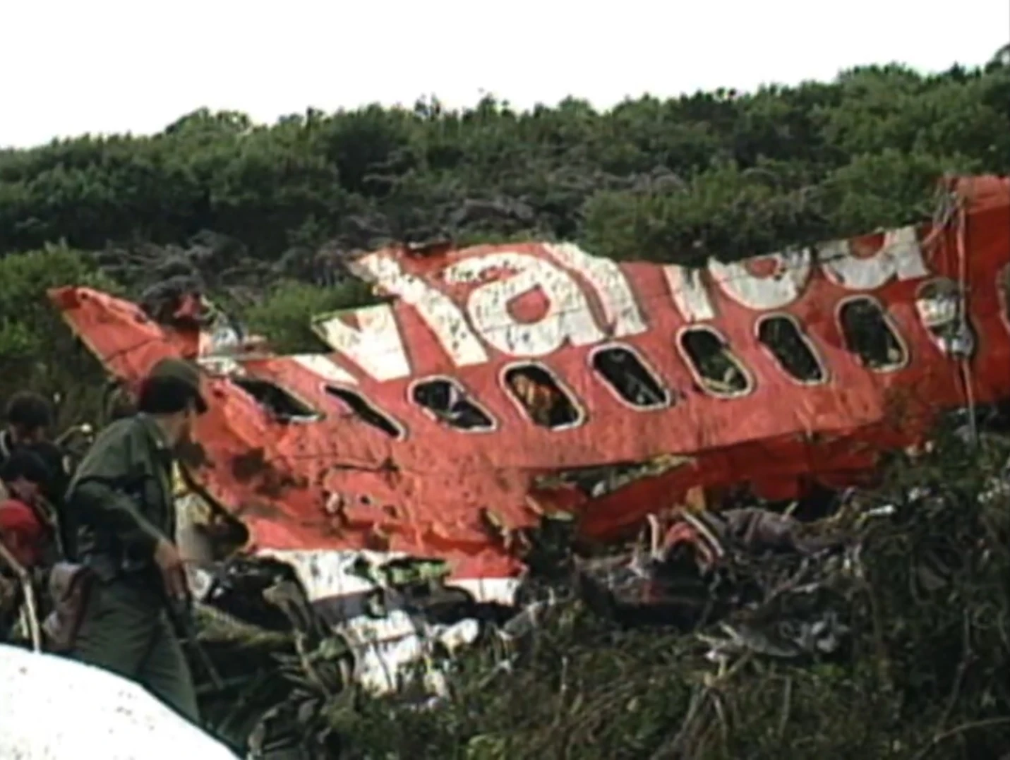 Wrak samolotu Avianca
