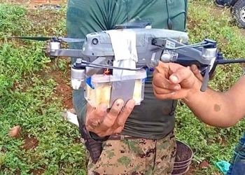 Dron kartelu z ładunkiem IED