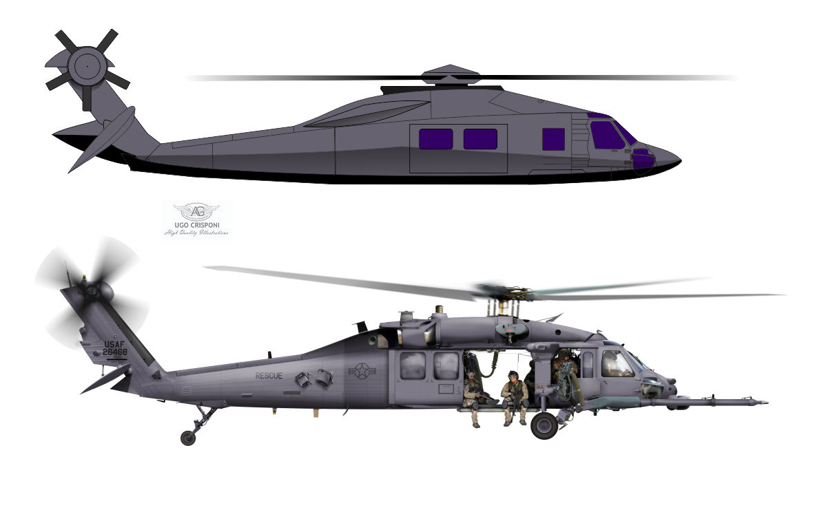 Wizualizacja Stealth Black Hawk